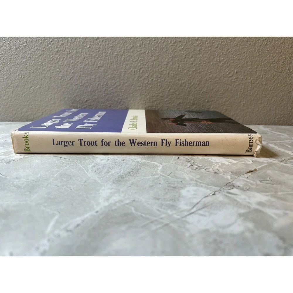 Larger Trout for the Western Fly Fisherman 1970 HC‎ - GOOD